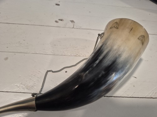 Vintage russian horn drinking - russian,