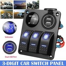 12V/24V 3 Gang LED Light