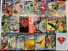 Death of Superman Funeral for Friend 20 Key Issue Set 1st Doomsday VF DC Comics