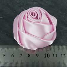 10 Big 60mm 2.4" 3D Rose Buds