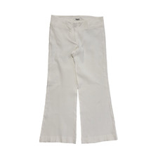 Farhi trousers white - trousers, leg