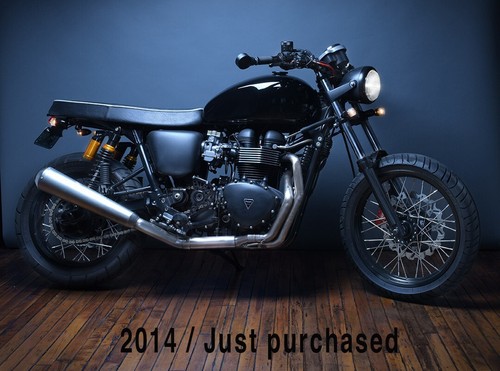 2010 triumph scrambler - triumph,