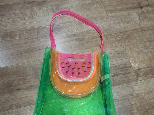 Watermelon bag pvc neon fun - pvc,
