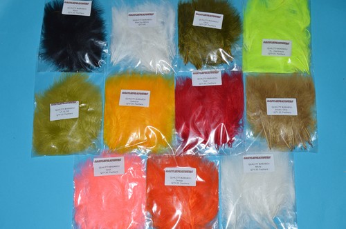 Quality marabou feathers - 20,