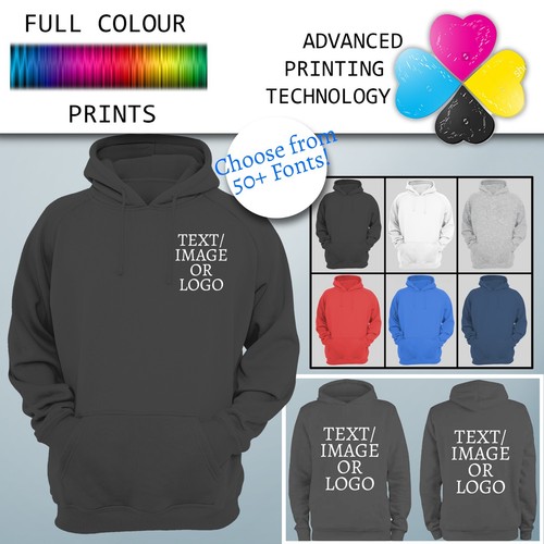 Custom print hoodie - custom,