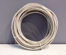 9m Of White/Grey Ethernet Network Cable CAT5e UTP Cable (24AMG)