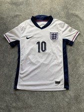 Nike England Home Football Shirt Kit, Size Small, 2024/25 Season - Bellingham 10