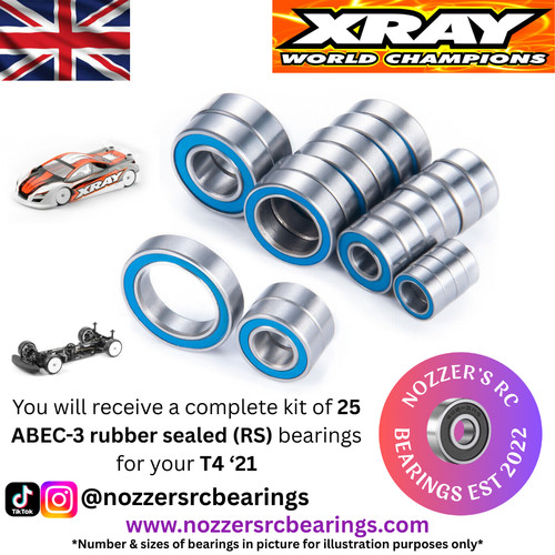 Xray complete bearing - t4, '21