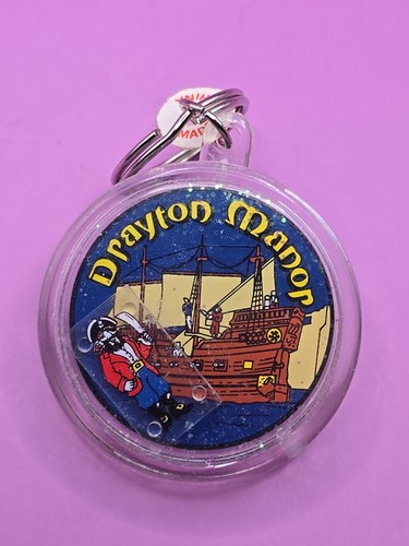 Drayton manor 90s keyring key - drayton,