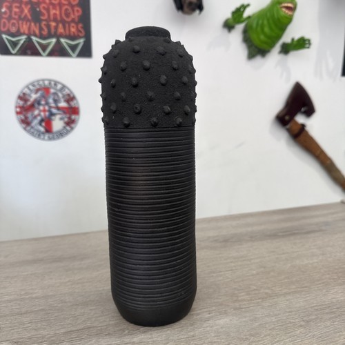 Retro modernist black pottery - black,