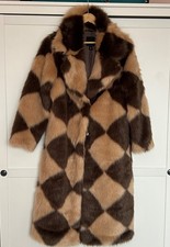 Ladies River Island full length Fur Coat