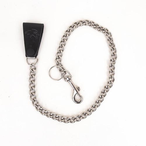 Leather wallet keys chain - leather, wallet/keys