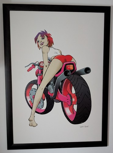 Jamie hewlett dirt bike - “dirt, bike”