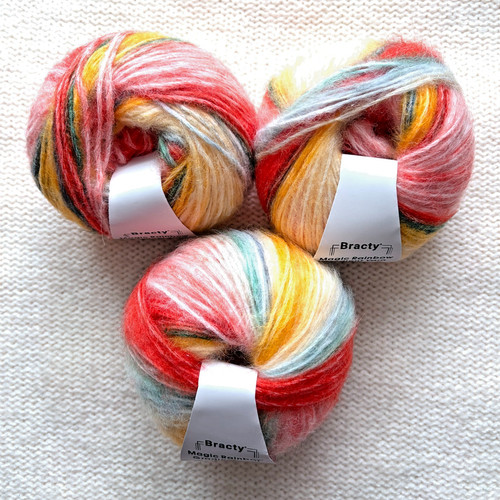 Balls 50g rainbow gradient - balls,