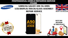 SAMSUNG GALAXY A90 5G A908 LCD/DISPLAY/TOUCH/GLASS ASSEMBLY REPAIR SERVICE