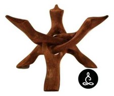 6 inch Wood Cobra Tripod Stand