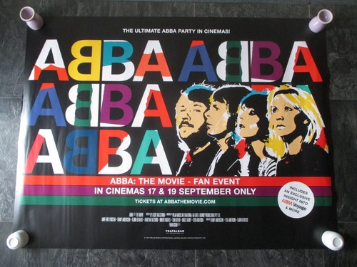 Abba the movie - movie, quad