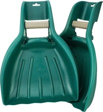 Large Leaf Grabber Scooper Set of 2 Strong Durable Leaves Grass Debris Garden