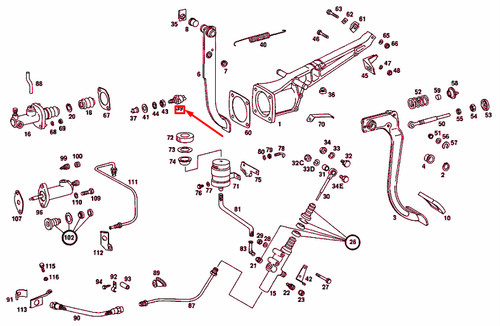 Mercedes benz w115 stop - mercedes-benz,