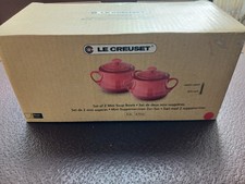 Le Creuset Set Of 2 Mini Soup