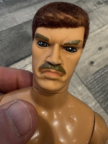 Action man china fuzzy hair - china,