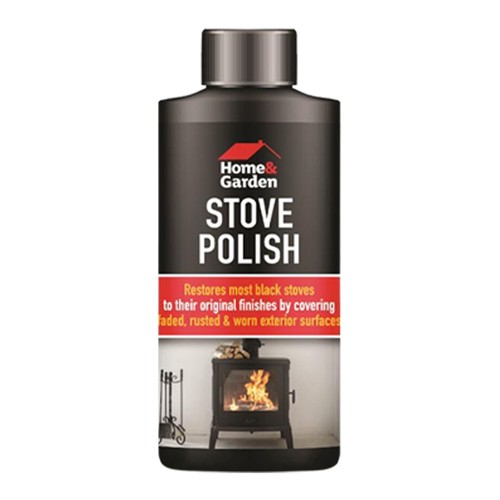 Black stove polish - -,