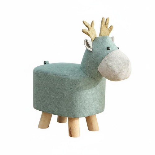 Wooden elephant step - wooden, stool