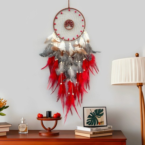 Large dream catcher - large, feather