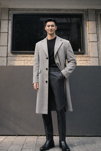 Grey men classic - grey, men's