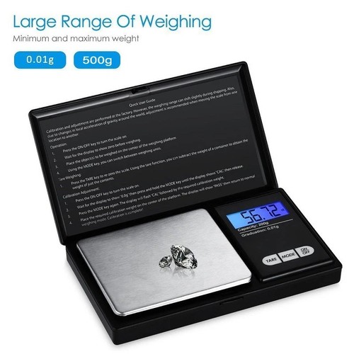 Digital pocket scale - digital, 500g