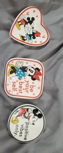 Disney mickey minnie ceramic - disney,