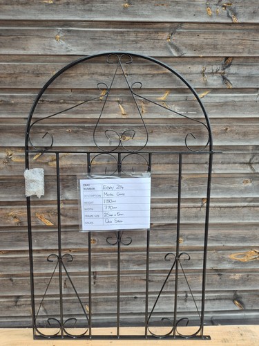 Arched top wrought iron style - top,