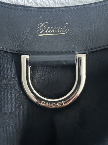 Gucci cloth and leather ring - cloth,