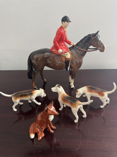 Beswick huntsman horse with - beswick,