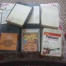 8 TRACK TAPEs  job lot  👅