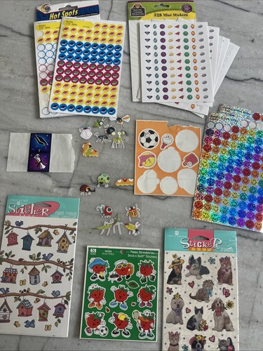 Vintage lot stickers - vintage,