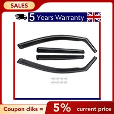 4pcs Wind Deflectors Tinted