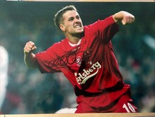 Michael Owen Signed 18 X 12