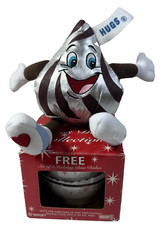 Vtg Hershey Hugs Kiss Plush