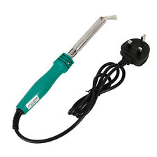 British Standard Plugs Electric Soldering High Power Iron Chisel Point Copper UK