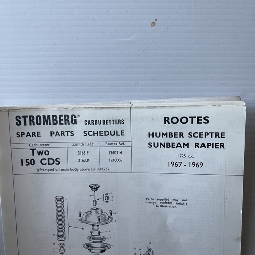 Stromberg carburettor service - stromberg,