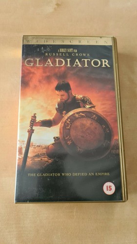 Gladiator widescreen vhs - gladiator,