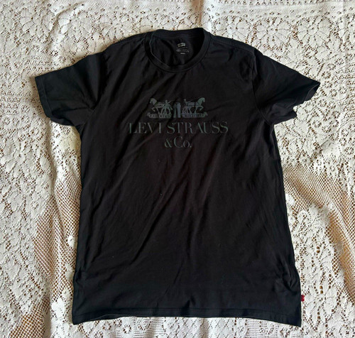 Levi black cotton jersey - levi's,