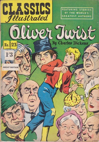 Classics illustrated comic - illustrated, #