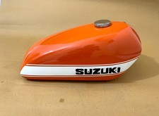 Suzuki TS250 TS 250 1971-76 Painted Alloy Petrol Gas Tank +Cap +Badge +Petcock
