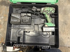 Hitachi Koki WR18DSDL 18V Impact Wrench Body, battery, battery charger and case.