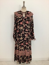 Vintage 1970s Zanie dress floral prairie cottagecore swing boho smock #V2 @NEWT