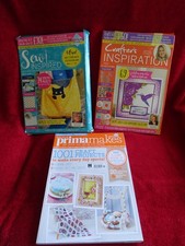 Crafters Inspriation, Primamakes and Sew Inspired magazines