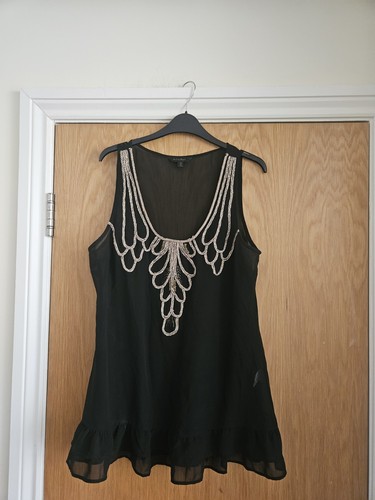 Fashion union black vest top - fashion,