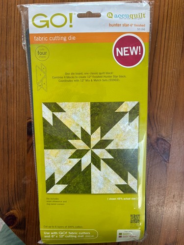 Accuquilt hunters star - go!,